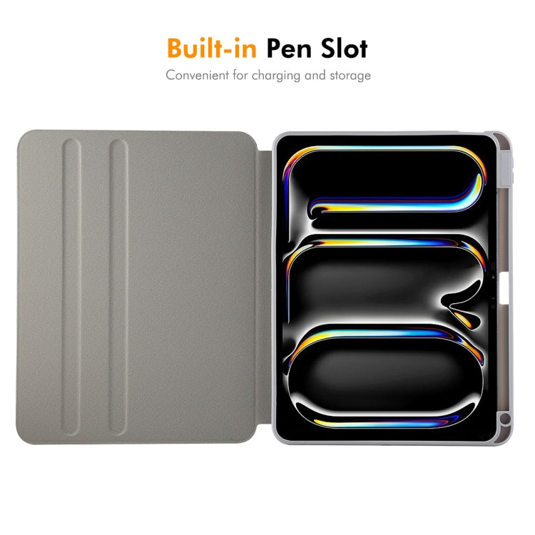 ENKAY - Funda inteligente de cuero TPU con rotación de 360 grados y ranura para bolígrafo para tableta, For iPad Air 13 2026 / 2025 / 2024, For iPad Air 11 2026 / 2025 / 2024, For iPad Pro 13 2025 / 2024, For iPad Pro 11 2025 / 2024                  ...