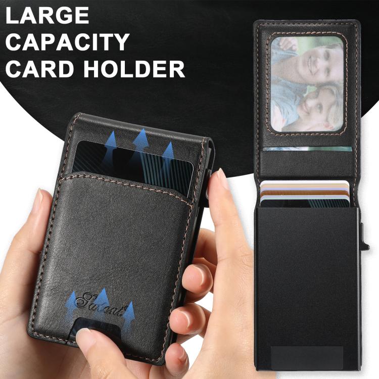 Estuche para teléfono con tapa trasera extraíble y cera de aceite Suteni H19 2 en 1 con tapa de tarjeta MagSafe, For iPhone 17 Pro Max, For iPhone 17 Pro, For iPhone 17, For iPhone Air, For iPhone 16 Pro Max, For iPhone 16 Pro, For iPhone 16 Plus      ...