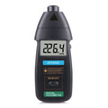 DT2234C Tacómetro láser digital Medidor de RPM sin contacto, DT2234C