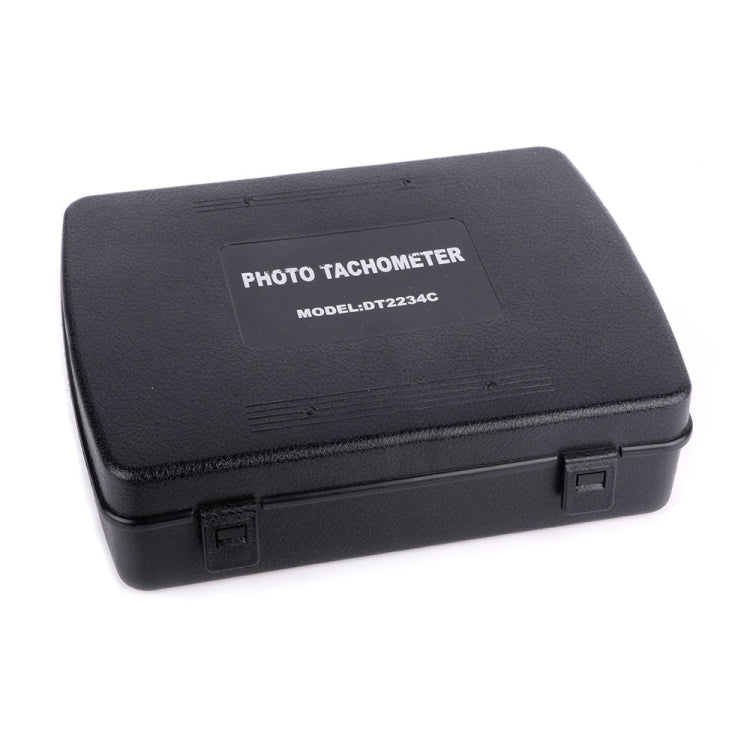 DT2234C Tacómetro láser digital Medidor de RPM sin contacto, DT2234C