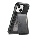 Funda para teléfono Suteni M3 con tarjetero y MagSafe de piel de vacuno, For iPhone 13 Pro Max, For iPhone 13 Pro, For iPhone 13, For iPhone 12, For iPhone 12 Pro Max, For iPhone 12 Pro