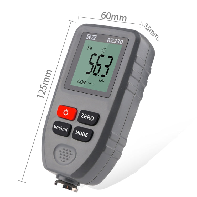 RZ230 Otros instrumentos de medición 0~1300μm Conveniente / Medida / Pro, RZ230