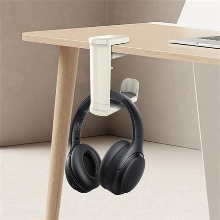 Soporte de almacenamiento para auriculares gaming giratorio 360 grados para debajo del escritorio XWJ-EJJ01