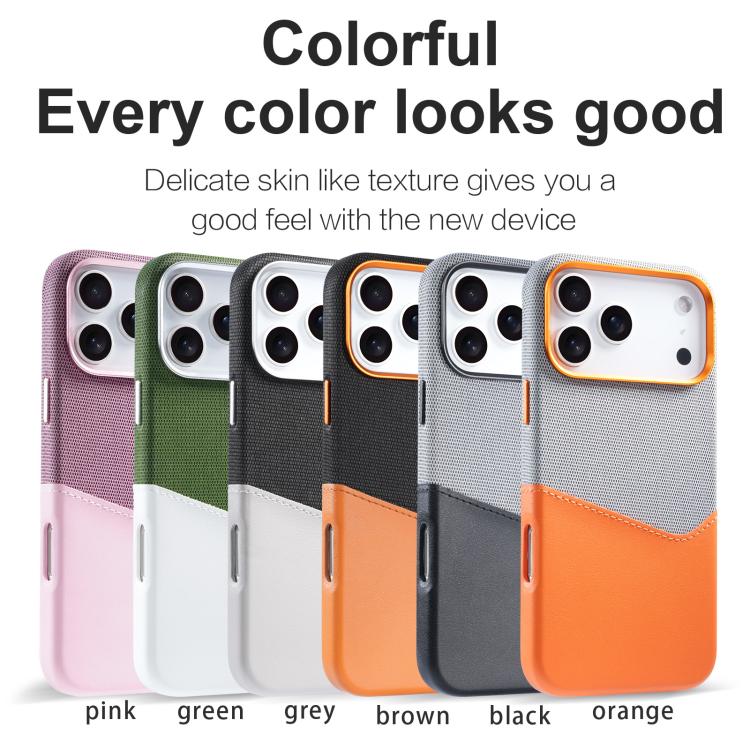 Funda magnética para teléfono Kalebol con textura de tela y costuras, ranura para tarjeta., For iPhone 15 Pro Max, For iPhone 15 Pro, For iPhone 15 Plus, For iPhone 15, For iPhone 14, For iPhone 14 Pro, For iPhone 14 Pro Max, For iPhone 13 Pro Max