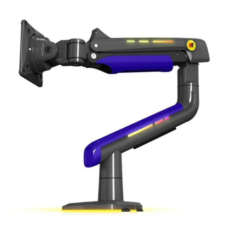Soporte para monitor de juegos NORTH BAYOU G60 de 32 a 60 pulgadas, plano, ultra ancho y curvo con brazo suspendido., G60