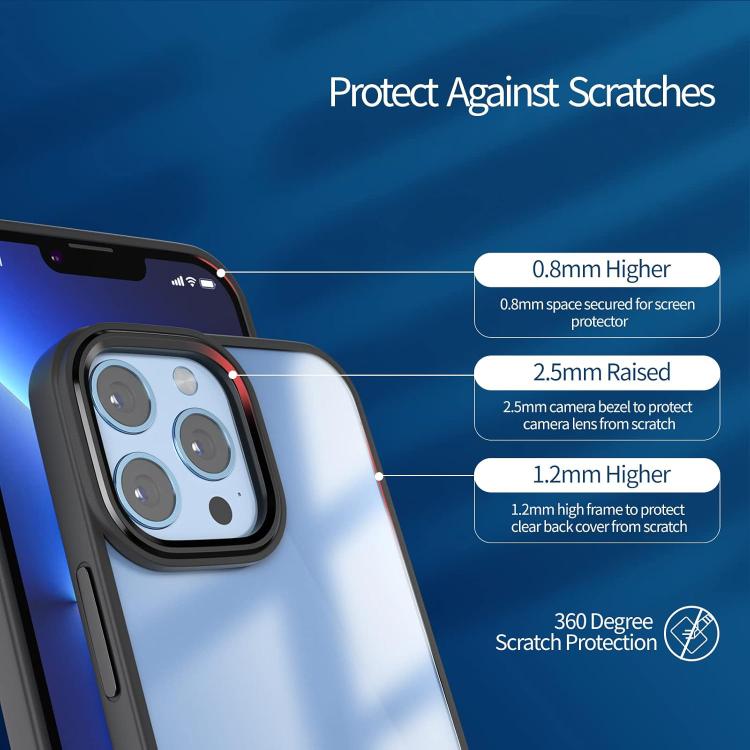 Funda híbrida para teléfono Kalebol Gold Shield de PC y TPU, For iPhone 14, For iPhone 14 Pro, For iPhone 14 Pro Max, For iPhone 13 Pro Max, For iPhone 13 Pro