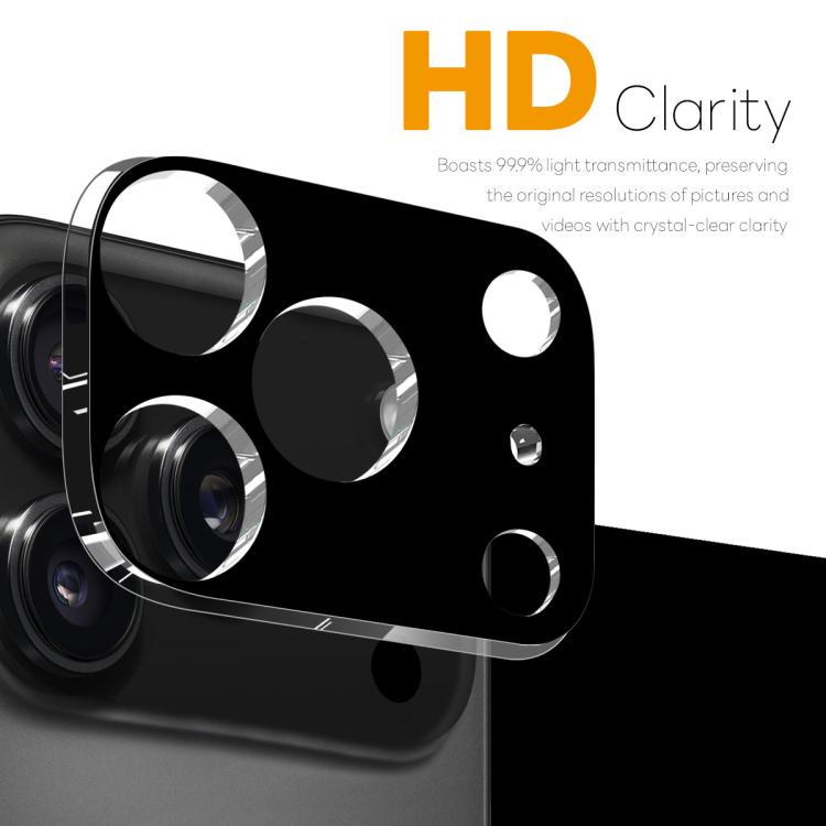 2 protectores de lente de cámara NORTHJO, película de vidrio templado 3D HD, For iPhone 17 Pro Max, For iPhone 17 Pro, For iPhone 17, For iPhone Air