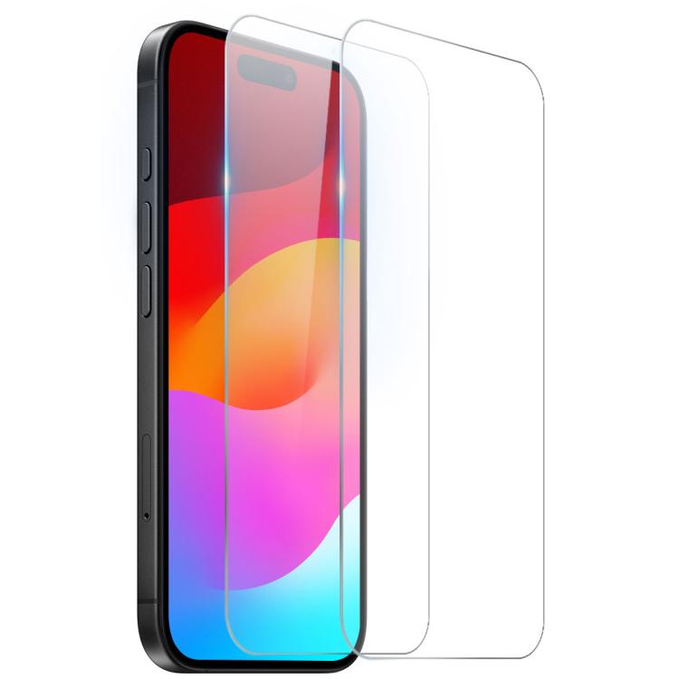 2 láminas de protector de pantalla de vidrio templado NORTHJO A++ de 0,3 mm y 2,5D, For iPhone 17 Pro Max, For iPhone 17 Pro, For iPhone 17, For iPhone Air
