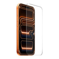 ENKAY Adhesivo reforzado sin borde blanco 9H Gran borde arqueado Película de vidrio templado de aluminio y silicio de alta calidad, For iPhone 17 Pro Max, For iPhone 17 Pro, For iPhone 17, For iPhone Air