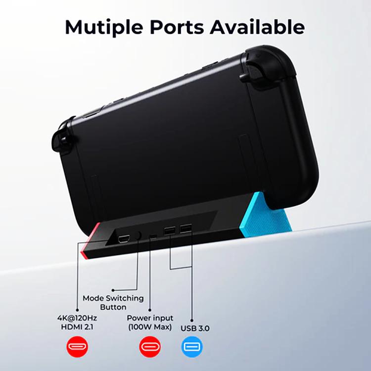 Base de acoplamiento para proyección 4K para Nintendo Switch 2, For Nintendo Switch 2