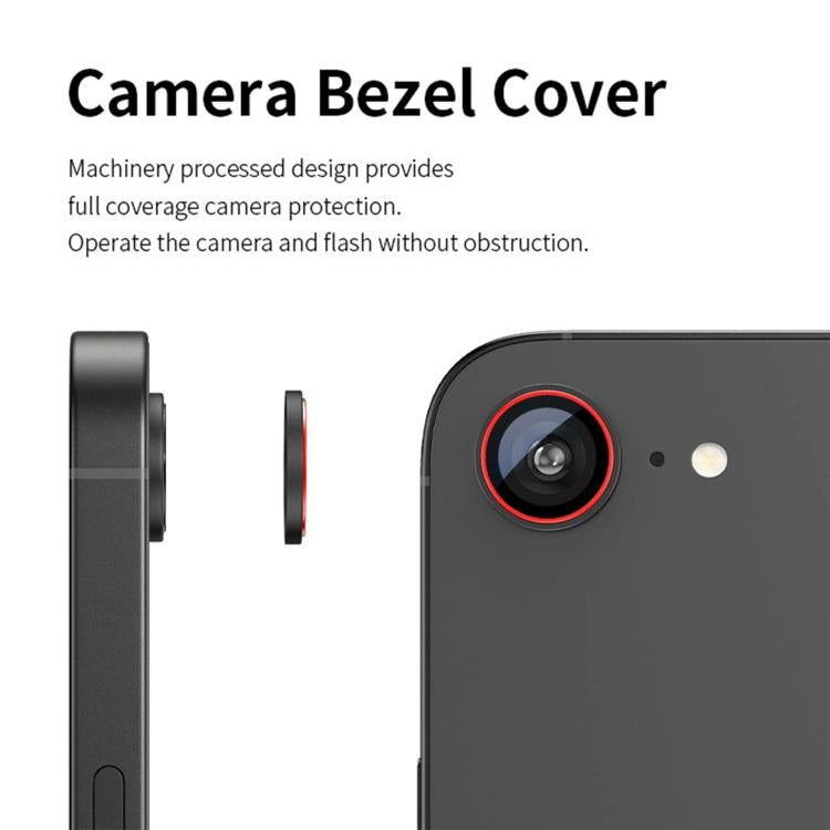 Película para lentes metálicas Kalebol Precise Alignment Stepped Eagle Eye, For iPhone 17e / 16e