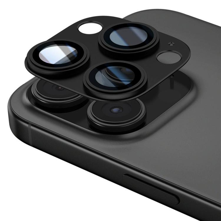Película para lentes metálicas Kalebol Precise Alignment Stepped Eagle Eye, For iPhone 16 Pro Max, For iPhone 16 Pro