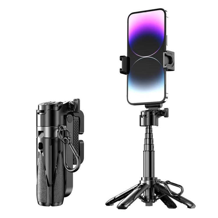 Mini palo selfie portátil P15T con soporte Bluetooth para teléfono y trípode, P15T