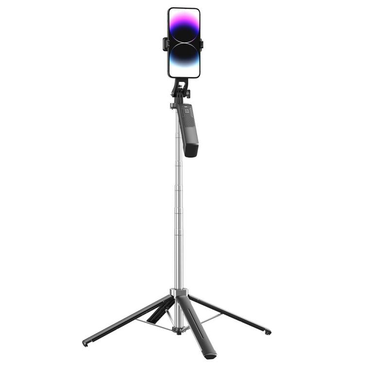 Soporte para teléfono con estabilizador retráctil y antivibración P18, portátil, para selfies y viajes., P18
