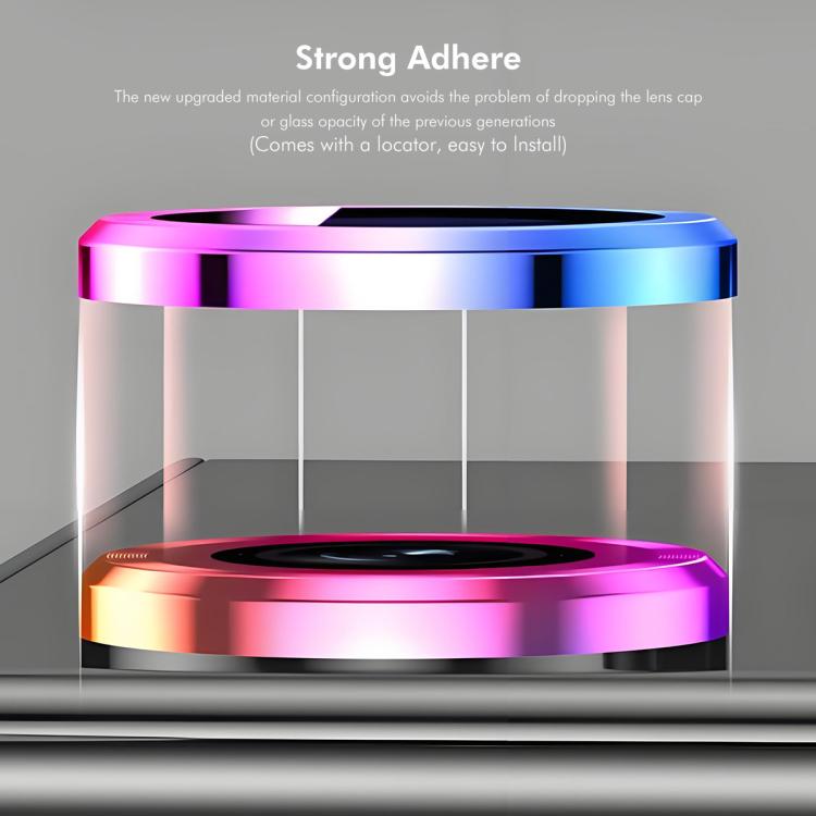 Lente trasera ENKAY 9H con cristal templado de aleación de aluminio, For iPhone 17 Pro / 17 Pro Max, For iPhone 17, For iPhone Air