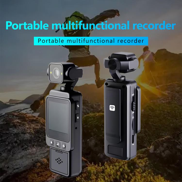Cámara de bolsillo con clip, grabación de video portátil, WiFi, 1080p Ultra-HD y ultra alta definición., Pocket Vlog Camera