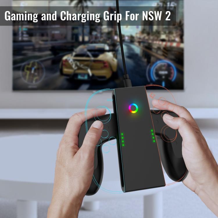 Empuñaduras recargables multifunción para mano izquierda y derecha, For Nintendo Switch 2