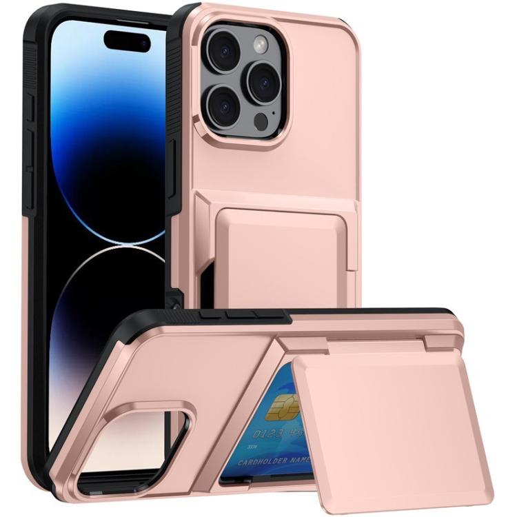 Funda protectora para teléfono Kalebol Flip Card Wallet Holder a prueba de golpes, For iPhone 15 Pro Max, For iPhone 15 Pro, For iPhone 14 Pro, For iPhone 14 Pro Max, For iPhone 13 Pro Max, For iPhone 13 Pro