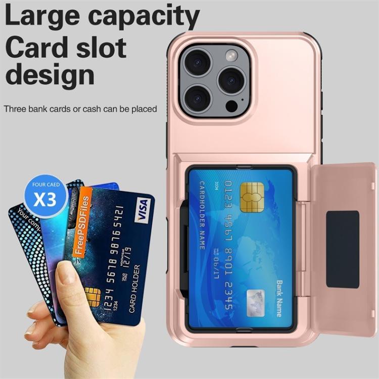 Funda protectora para teléfono Kalebol Flip Card Wallet Holder a prueba de golpes, For iPhone 15 Pro Max, For iPhone 15 Pro, For iPhone 14 Pro, For iPhone 14 Pro Max, For iPhone 13 Pro Max, For iPhone 13 Pro