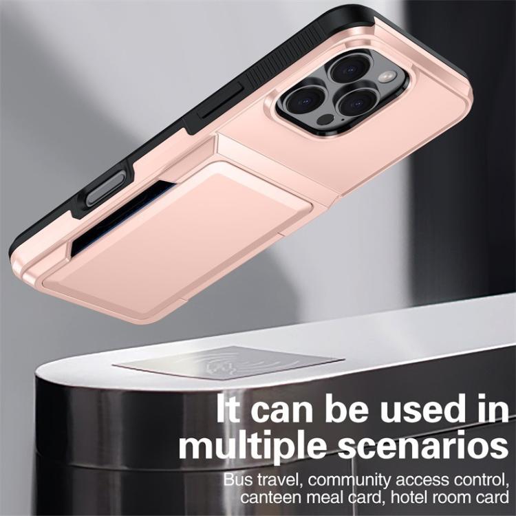 Funda protectora para teléfono Kalebol Flip Card Wallet Holder a prueba de golpes, For iPhone 15 Pro Max, For iPhone 15 Pro, For iPhone 14 Pro, For iPhone 14 Pro Max, For iPhone 13 Pro Max, For iPhone 13 Pro