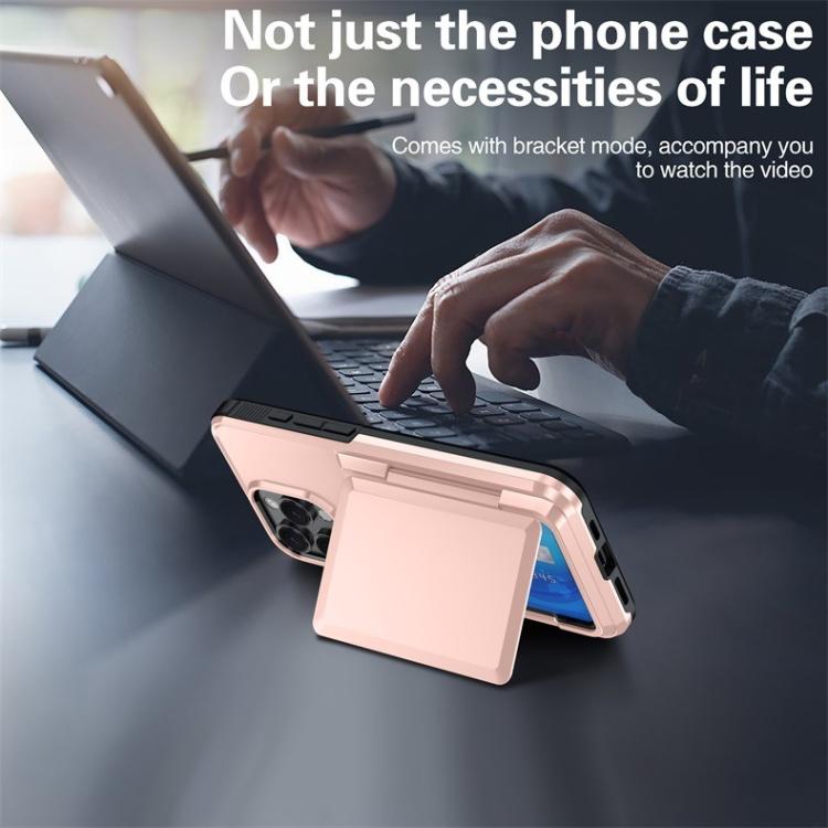 Funda protectora para teléfono Kalebol Flip Card Wallet Holder a prueba de golpes, For iPhone 15 Pro Max, For iPhone 15 Pro, For iPhone 14 Pro, For iPhone 14 Pro Max, For iPhone 13 Pro Max, For iPhone 13 Pro