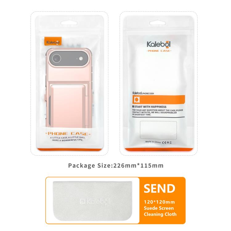 Funda protectora para teléfono Kalebol Flip Card Wallet Holder a prueba de golpes, For iPhone 15 Pro Max, For iPhone 15 Pro, For iPhone 14 Pro, For iPhone 14 Pro Max, For iPhone 13 Pro Max, For iPhone 13 Pro
