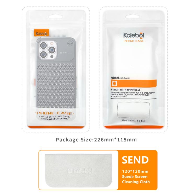 Funda para teléfono Kalebol de aleación de aluminio con aromaterapia y sistema de refrigeración, For iPhone 16 Pro Max, For iPhone 16 Pro, For iPhone 16 Plus, For iPhone 16, For iPhone 15 Pro Max, For iPhone 15 Pro, For iPhone 15 Plus, For iPhone 15   ...