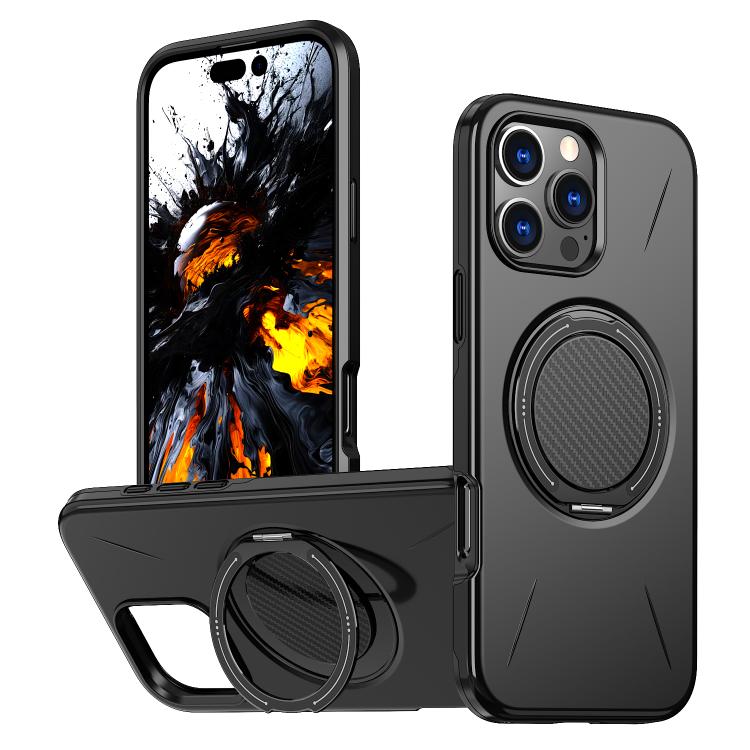 Funda para teléfono de PC con soporte magnético giratorio MagSafe de Kalebol, For iPhone 14 Pro, For iPhone 14 Pro Max, For iPhone 13 Pro Max, For iPhone 13 Pro, For iPhone 13