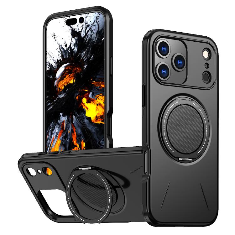 Funda para teléfono de PC con soporte magnético giratorio MagSafe de Kalebol, For iPhone 17 Pro Max, For iPhone 17 Pro, For iPhone 17, For iPhone Air, For iPhone 16 Pro Max, For iPhone 16 Pro
