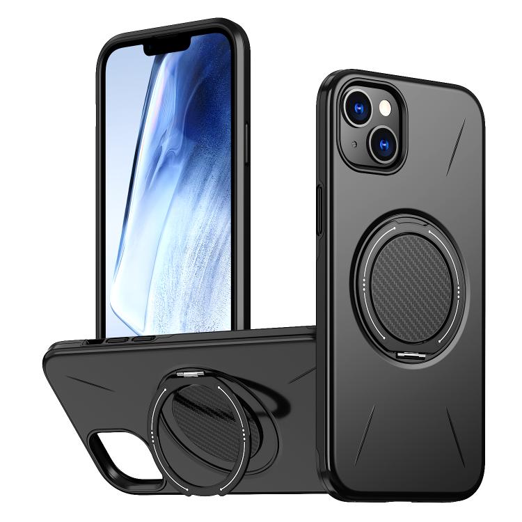 Funda para teléfono de PC con soporte magnético giratorio MagSafe de Kalebol, For iPhone 13