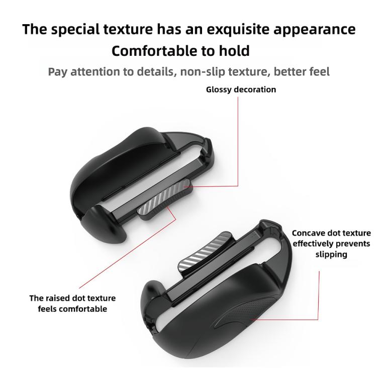 Mini ratón portátil PGTECH con mandos para juegos para mano izquierda y derecha., For Nintendo Switch 2