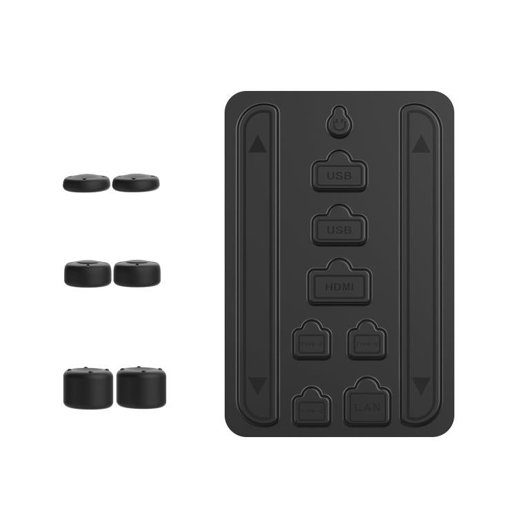 Juego de tapones antipolvo y tapas para joystick para consola de videojuegos DOBE, For Nintendo Switch 2
