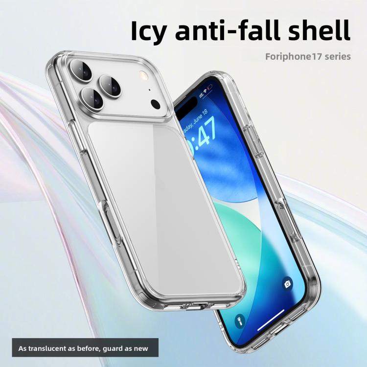 Funda para teléfono Kalebol Ice-clear a prueba de golpes, For iPhone 17 Pro Max, For iPhone 17 Pro, For iPhone 17, For iPhone Air
