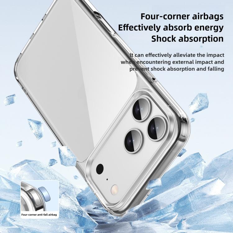 Funda para teléfono Kalebol Ice-clear a prueba de golpes, For iPhone 17 Pro Max, For iPhone 17 Pro, For iPhone 17, For iPhone Air