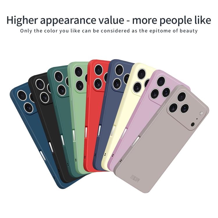 Funda para teléfono MOFI de silicona líquida suave y agradable al tacto, For iPhone 17 Pro Max, For iPhone 17 Pro, For iPhone 17, For iPhone Air, For iPhone 16 Pro Max