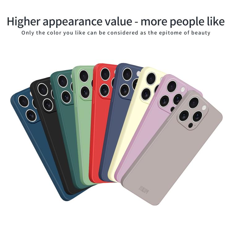 Funda para teléfono MOFI de silicona líquida suave y agradable al tacto, For iPhone 14 Pro Max, For iPhone 13 Pro Max, For iPhone 13 Pro