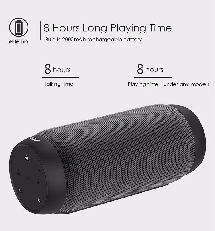 BQ615 PRO Altavoz estéreo HiFi inalámbrico LED colorido, combina Bluetooth + reproductor de tarjetas TF + radio FM + AUX + NFC, BQ615 PRO