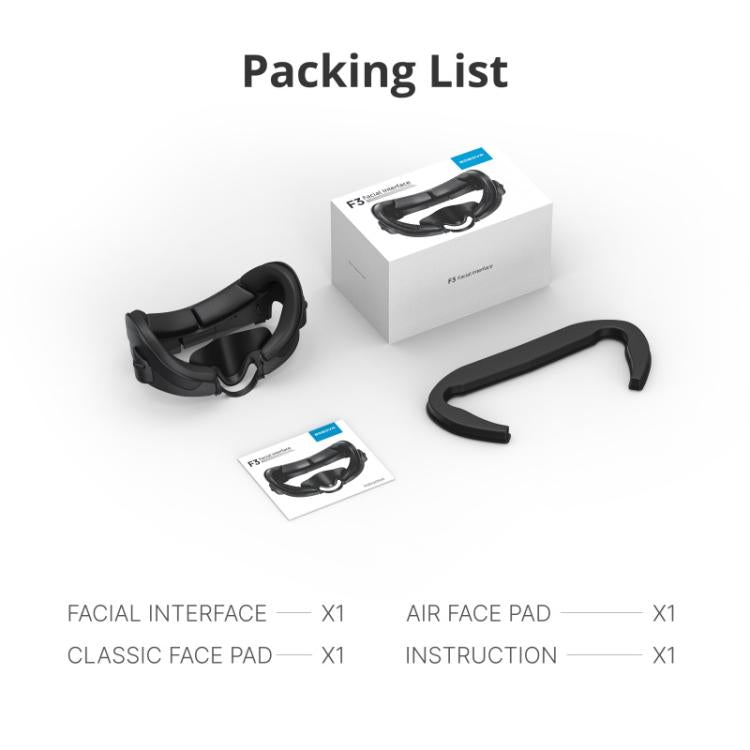 BOBOVR F3 para Meta Quest 3, almohadilla de refrigeración para máscara facial, almohadilla facial para auriculares de realidad virtual, F3