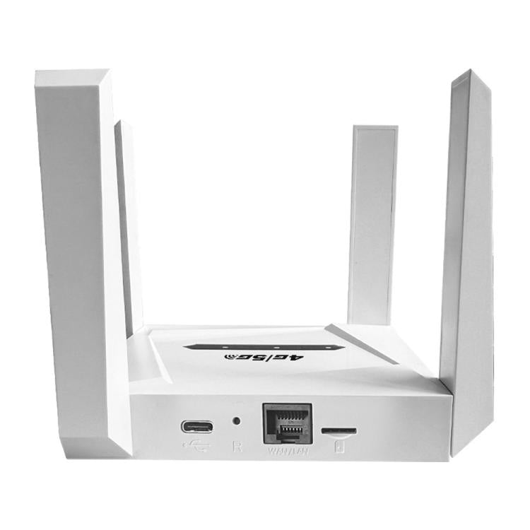 Router CPF919-E con 4 antenas, ranura para tarjeta SIM y puerto LAN único, versión euroasiática, 4G WiFi., US Plug, EU Plug