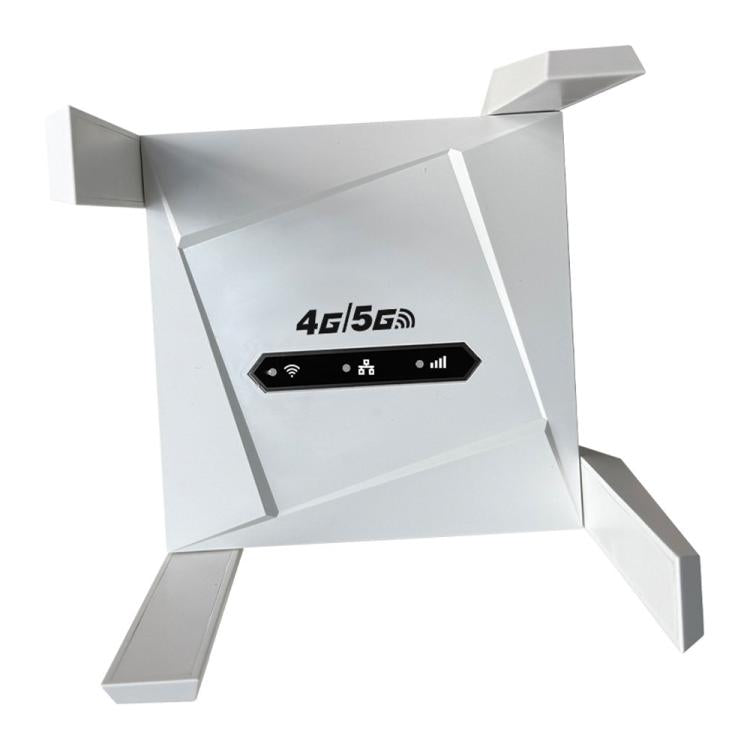 Router CPF919-E con 4 antenas, ranura para tarjeta SIM y puerto LAN único, versión euroasiática, 4G WiFi., US Plug, EU Plug