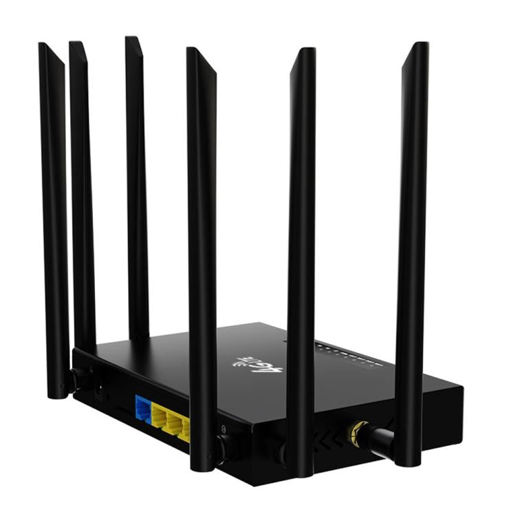Router industrial ED128-L 4G LTE con tarjeta SIM, WiFi inalámbrico de 300 Mbps para oficina en casa, versión americana., US Plug, EU Plug
