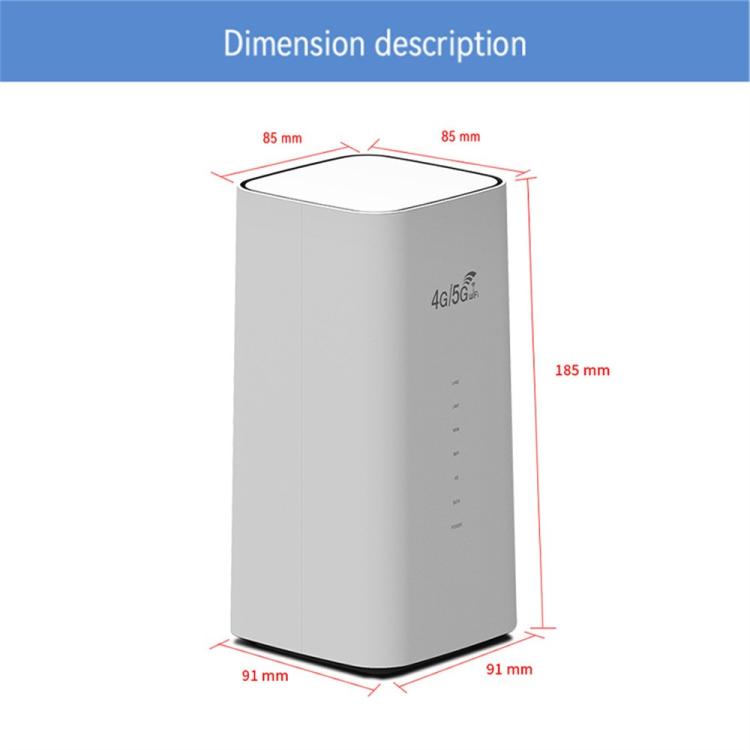 Router inalámbrico 4G LTE CPF101-L con soporte para punto de acceso WiFi y tarjeta SIM, compatible con 32 dispositivos (versión americana)., US Plug, EU Plug