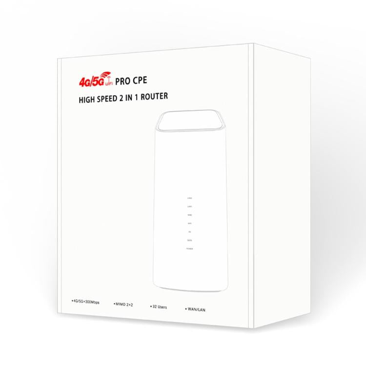 Router inalámbrico 4G LTE CPF101-L con soporte para punto de acceso WiFi y tarjeta SIM, compatible con 32 dispositivos (versión americana)., US Plug, EU Plug