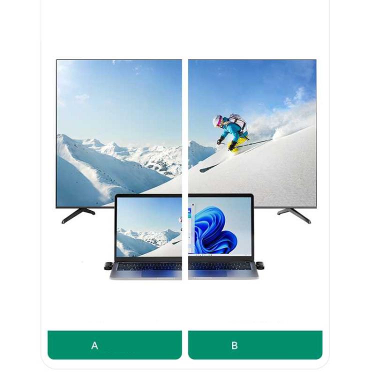 Transmisor y receptor HDMI inalámbrico para portátil/PC/TV/decodificador/proyector
