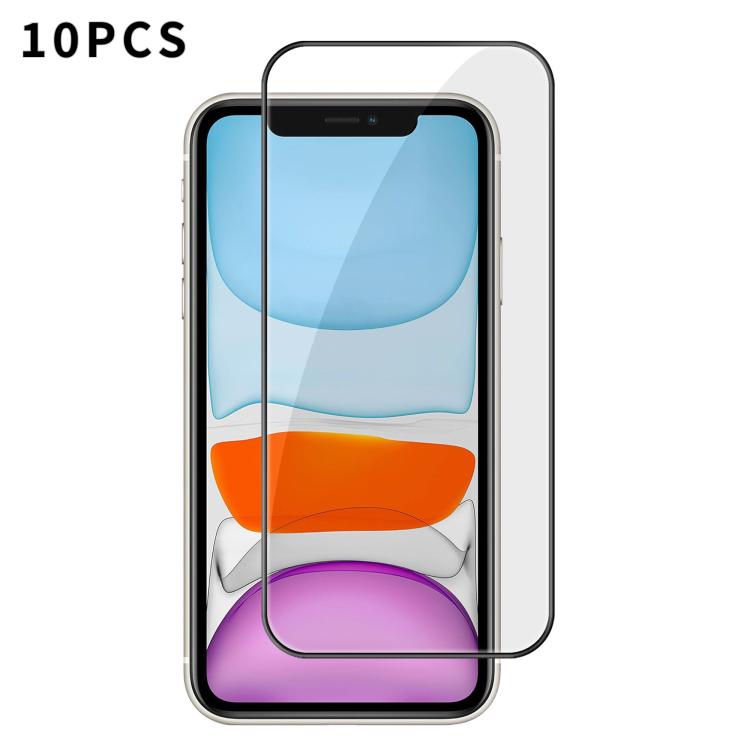 10 láminas de vidrio templado HD Kalebol de alta calidad, serigrafiadas en aluminio, con cobertura total, antihuellas y borde negro., For iPhone 17e / 16e, For iPhone 17 Pro Max, For iPhone 17 Pro, For iPhone 17, For iPhone Air, For iPhone 16 Pro Max  ...
