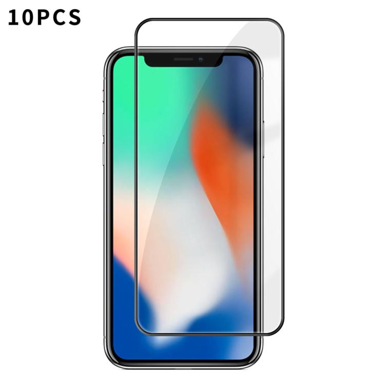 10 láminas de vidrio templado HD Kalebol de alta calidad, serigrafiadas en aluminio, con cobertura total, antihuellas y borde negro., For iPhone 17e / 16e, For iPhone 17 Pro Max, For iPhone 17 Pro, For iPhone 17, For iPhone Air, For iPhone 16 Pro Max  ...