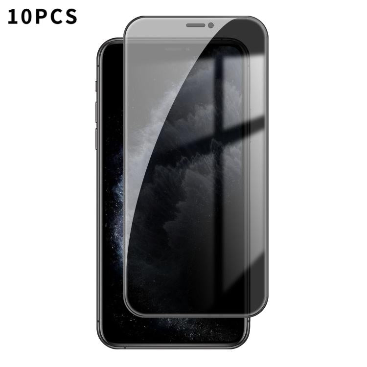 10 láminas de vidrio templado Kalebol de alta calidad, impresas en aluminio, con borde negro y cobertura total para privacidad., For iPhone 17e / 16e, For iPhone 17 Pro Max, For iPhone 17 Pro, For iPhone 17, For iPhone Air, For iPhone 16 Pro Max       ...