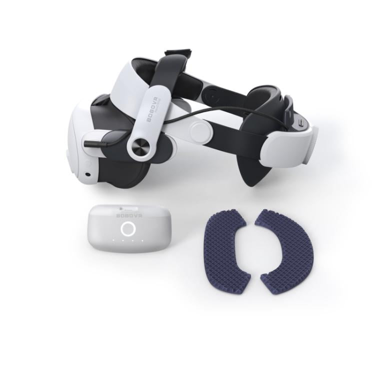BOBOVR M3 Pro para Meta Quest 3S / 3 VR, correa para la cabeza con batería de 5200 mAh., M3 Pro