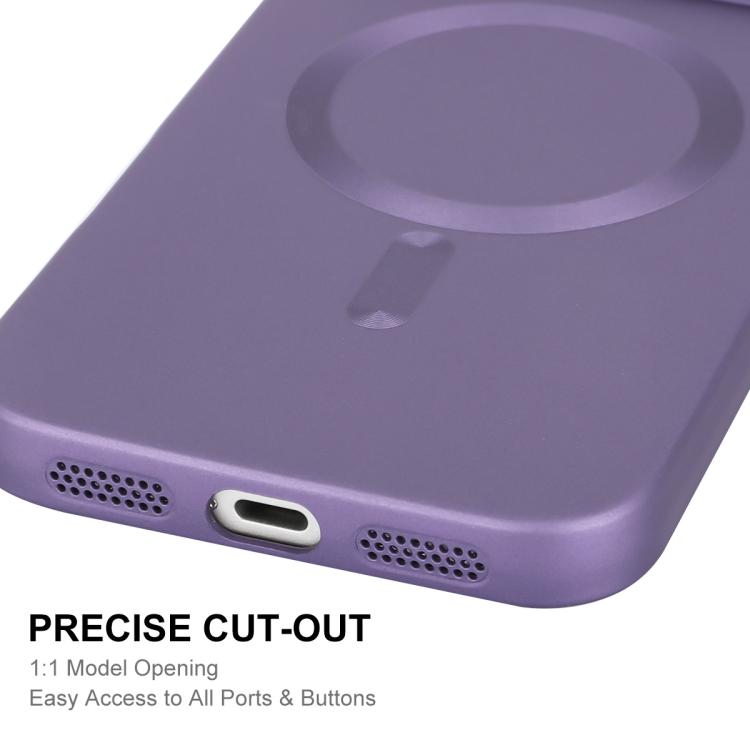 Funda para teléfono ENKAY MagSafe de TPU mate con protector de lente, For iPhone 17 Pro Max, For iPhone 17 Pro, For iPhone 17, For iPhone Air