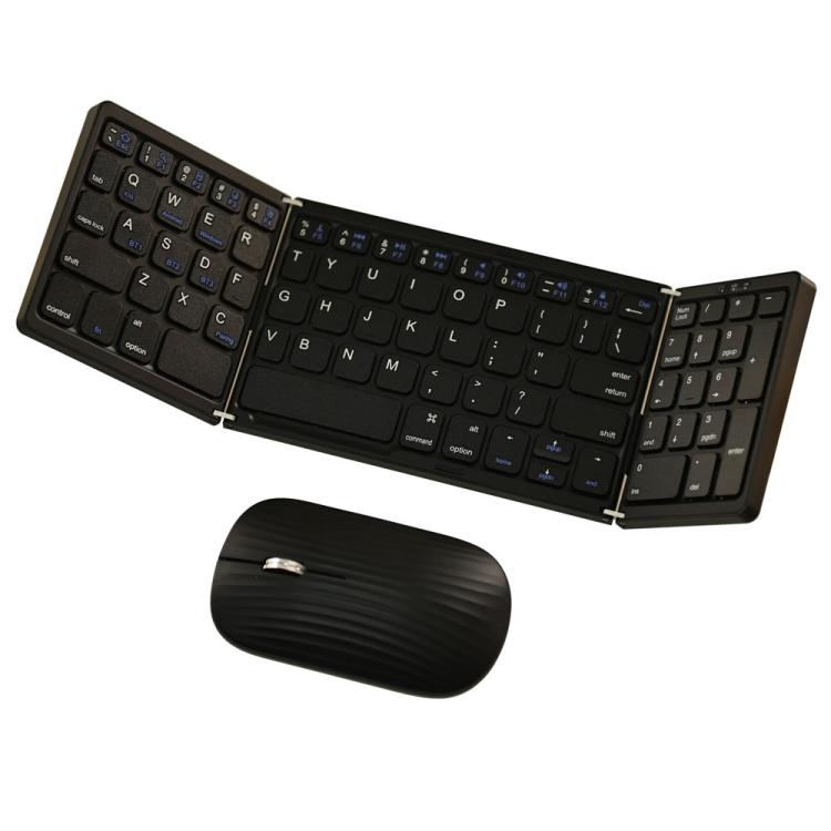 Conjunto de teclado y ratón inalámbricos plegables B089, B089